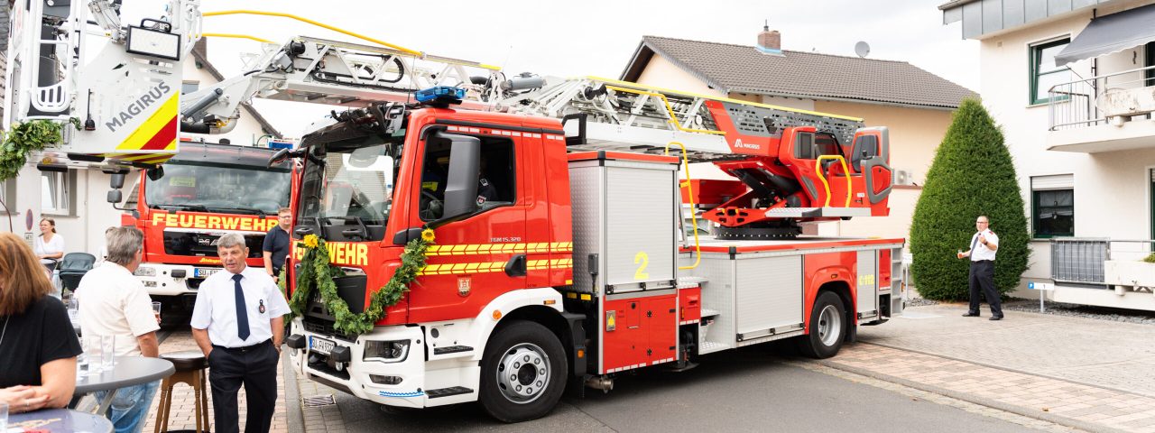 Einsegnung Drehleiter Rheidt_4