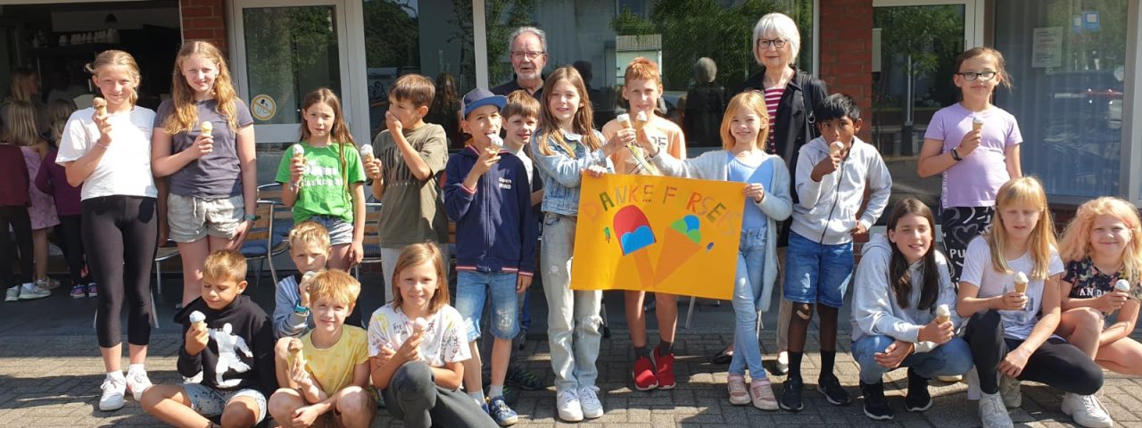 Eisspende für das Ferienprogramm