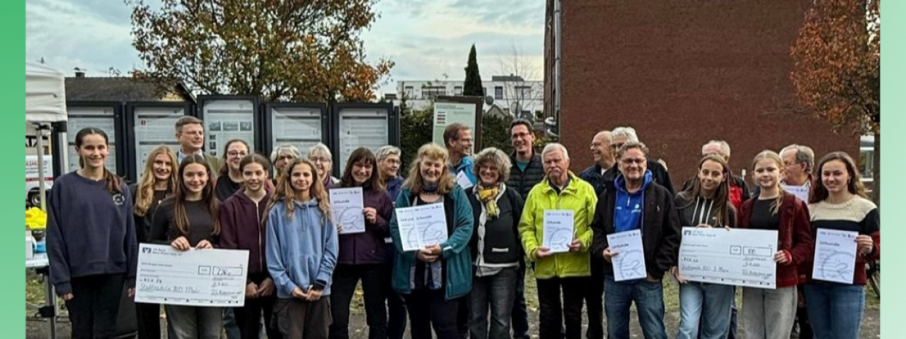 Siegerehrung Stadtradeln